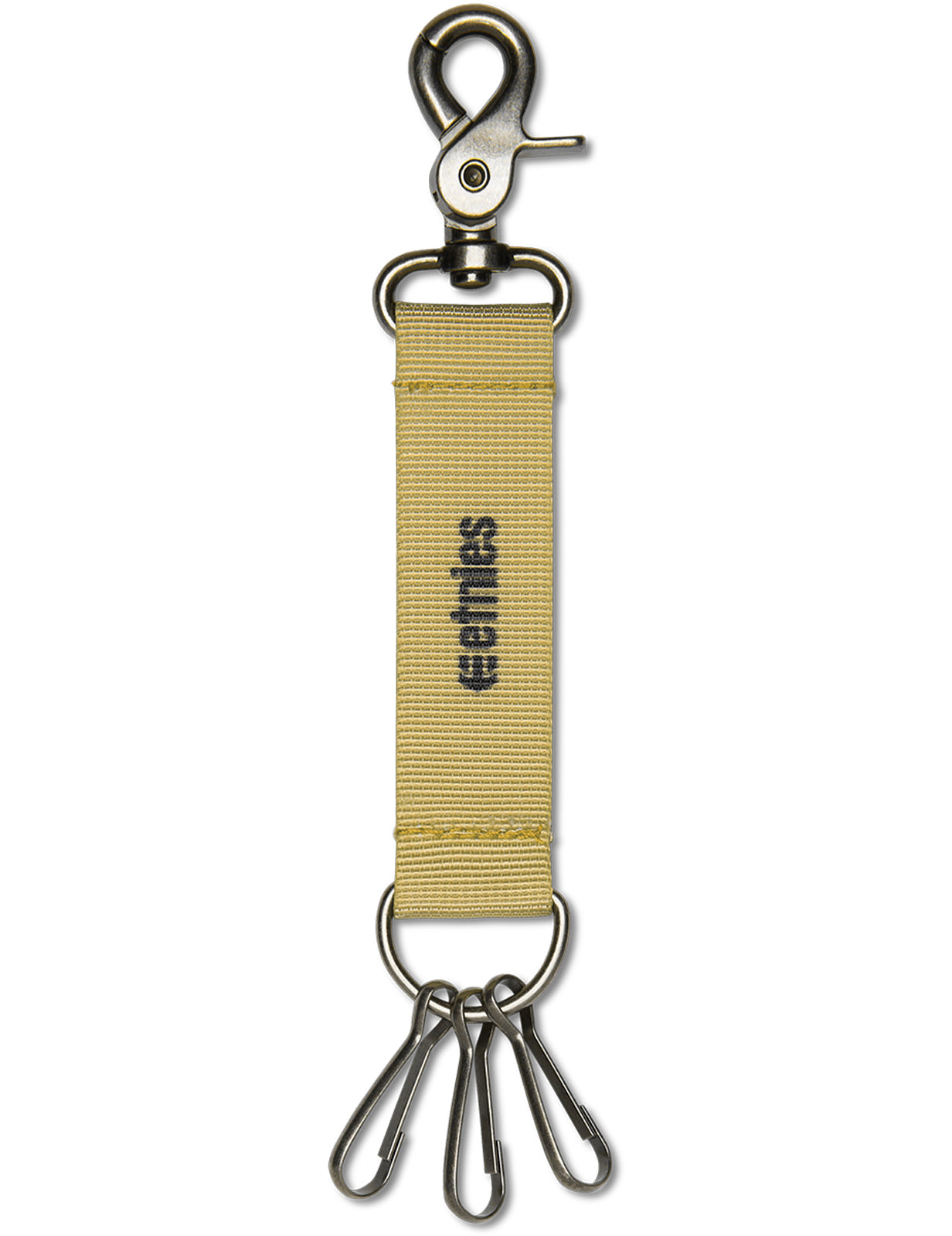 Etnies Transit Keychain Keyring in Gold