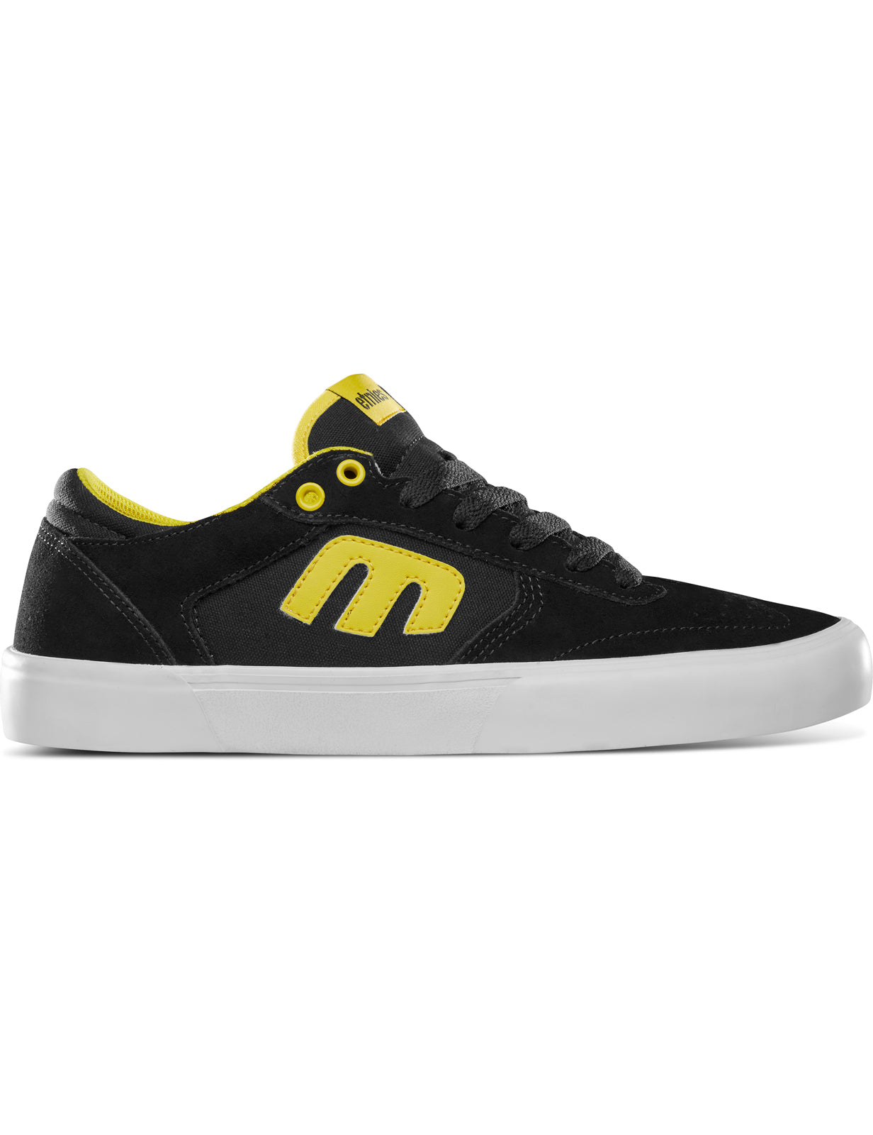 Etnies Windrow Vulc Exposure Trainers in Black/Yellow