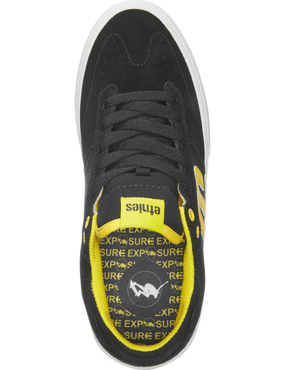 Etnies Windrow Vulc Exposure Trainers in Black/Yellow