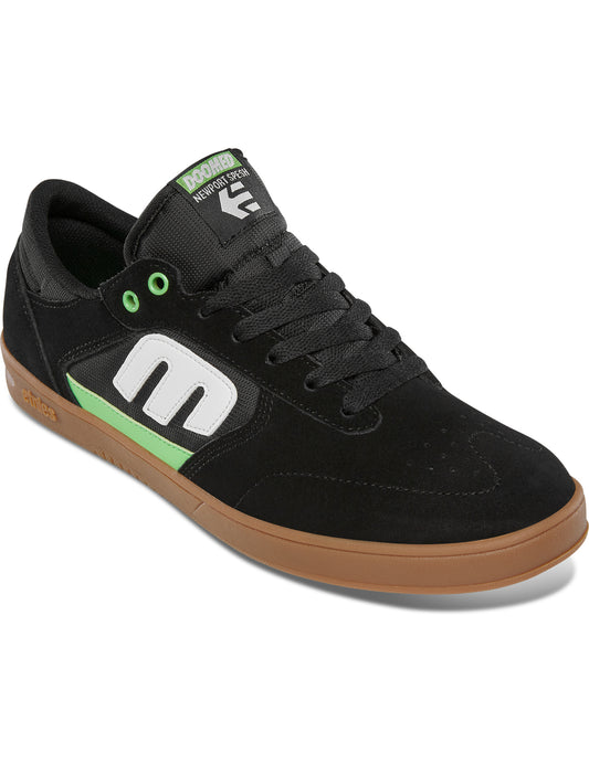 Etnies Windrow X Doomed Trainers in Black/Green/Gum