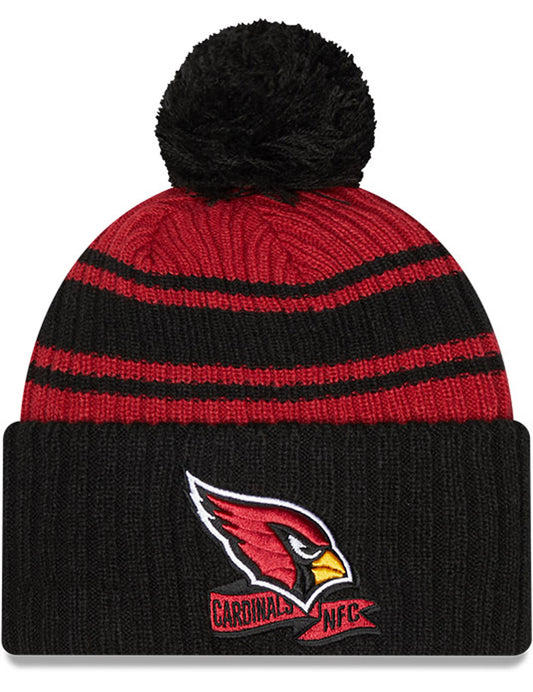 New Era Arizona Cardinals NFL Sideline Sport Knit Bobble Hat