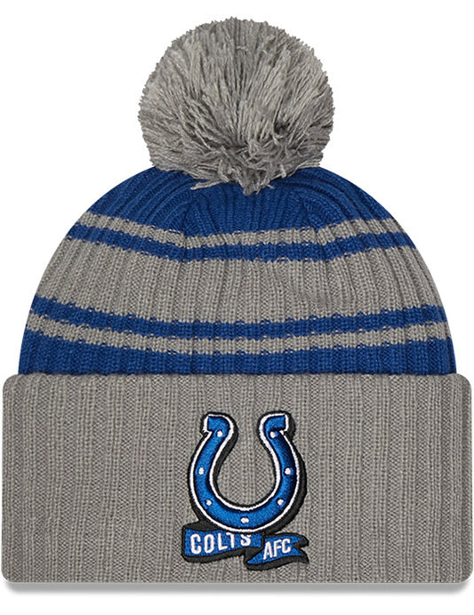 New Era Indianapolis Colts NFL Sideline Sport Knit Bobble Hat