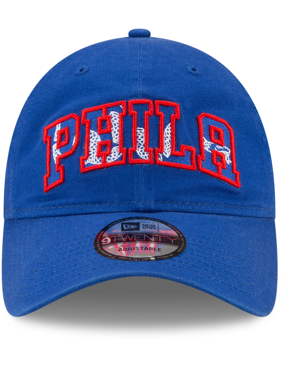 New Era Philadelphia 76ers NBA Draft 9TWENTY Curved Peak Cap in Offical Team Colour