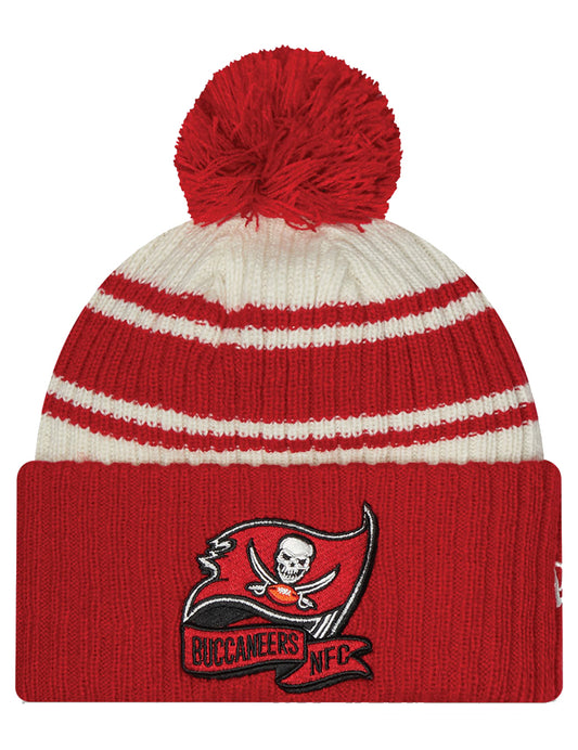 New Era Tampa Bay Buccaneers NFL Sideline Sport Knit Bobble Hat