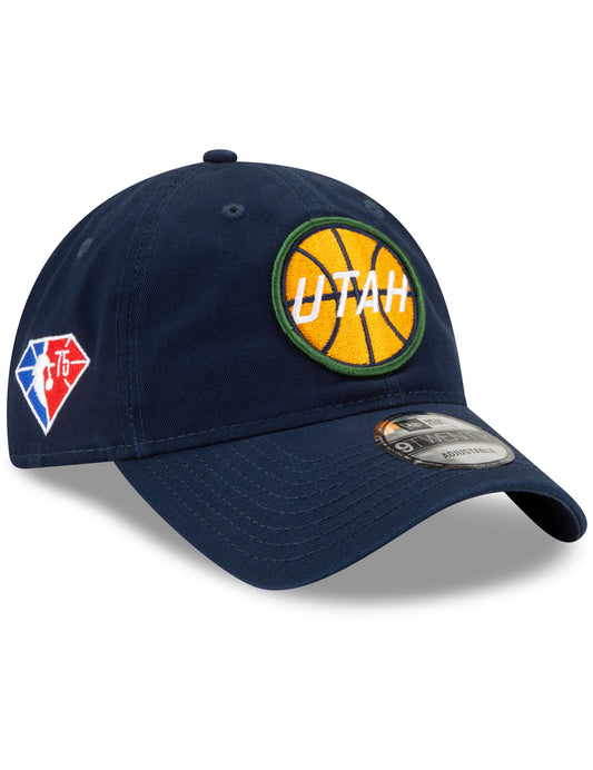 New Era Utah Jazz NBA Draft 9TWENTY Curved Peak Cap in Offical Team Colour