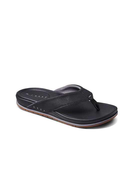 Reef Cushion Bonzer Sandals in Black/Gum