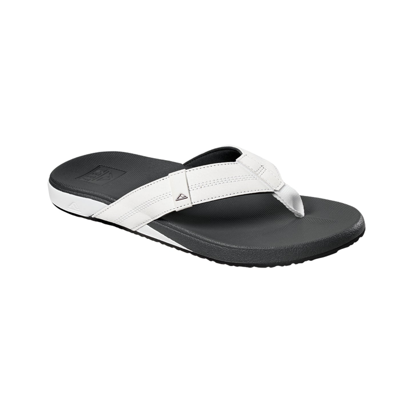 Reef Cushion Phantom Sandals in White/Charcoal