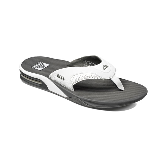 Reef Fanning Sandals in Grey White