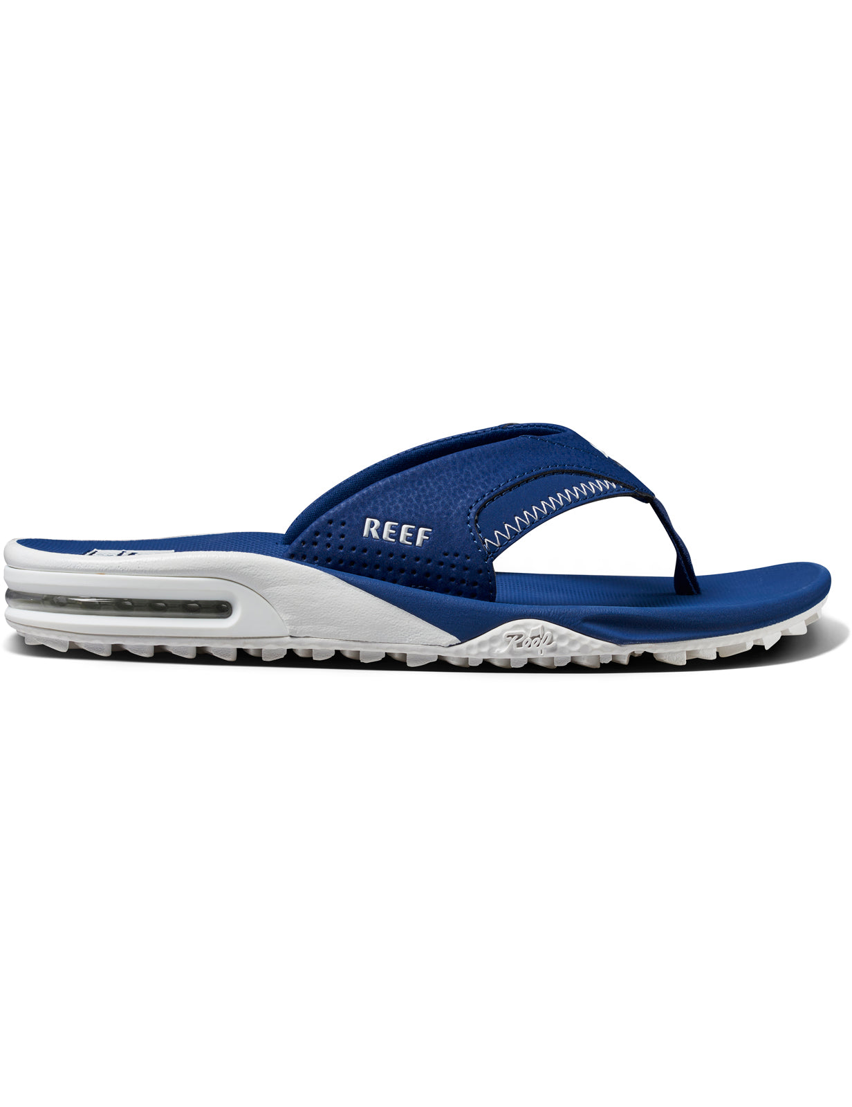 Reef Fanning Pregame Sandals in Navy/White