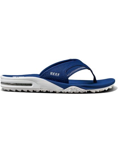 Reef Fanning Pregame Sandals in Navy/White