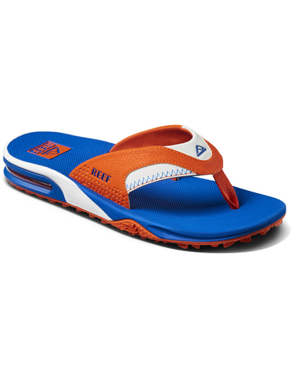 Reef Fanning Pregame Sandals in Orange/Blue