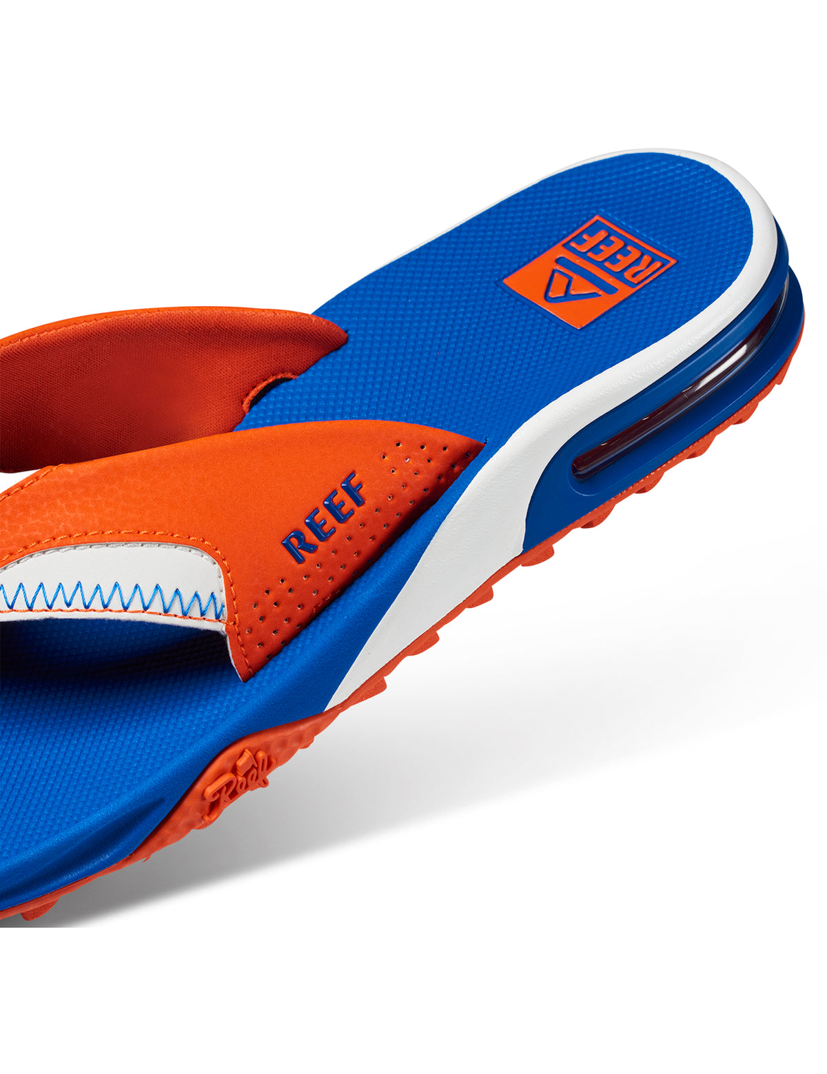 Reef Fanning Pregame Sandals in Orange/Blue