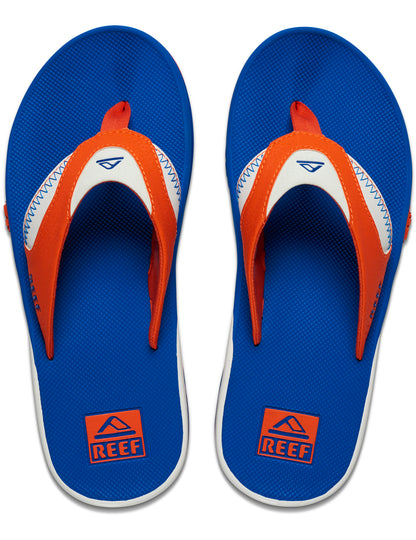 Reef Fanning Pregame Sandals in Orange/Blue