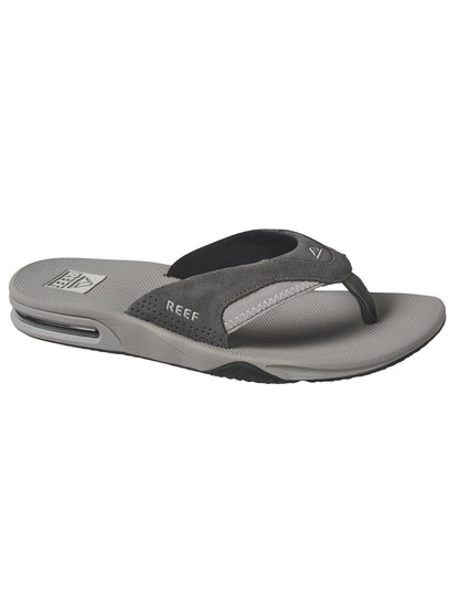 Reef Fanning Sandals in Grey Suede