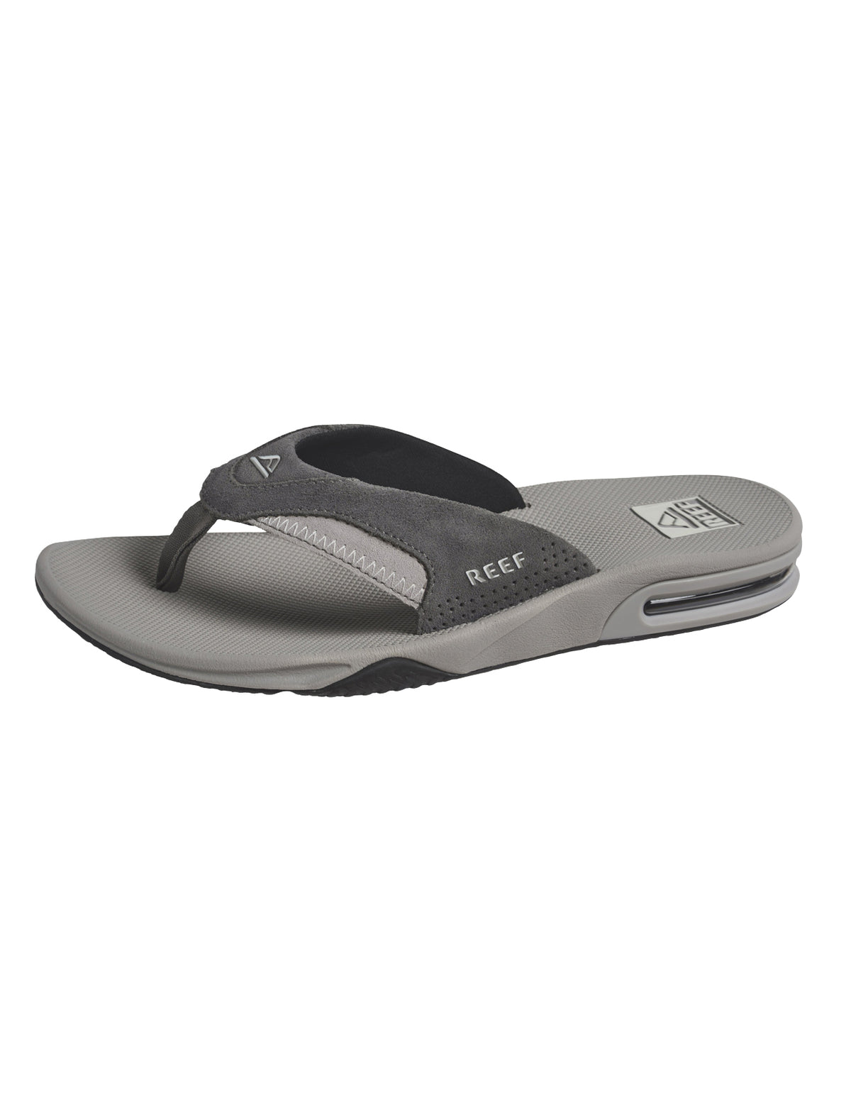 Reef Fanning Sandals in Grey Suede