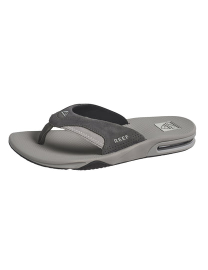 Reef Fanning Sandals in Grey Suede