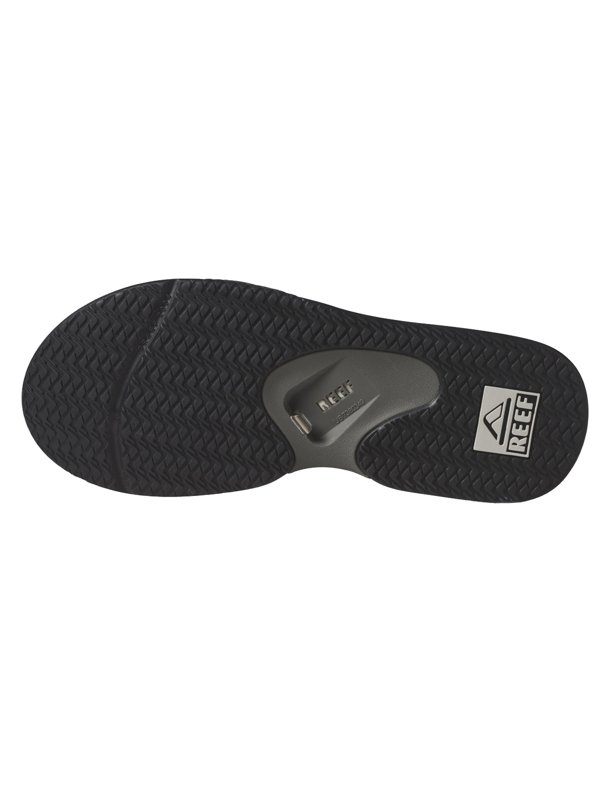 Reef Fanning Sandals in Grey Suede