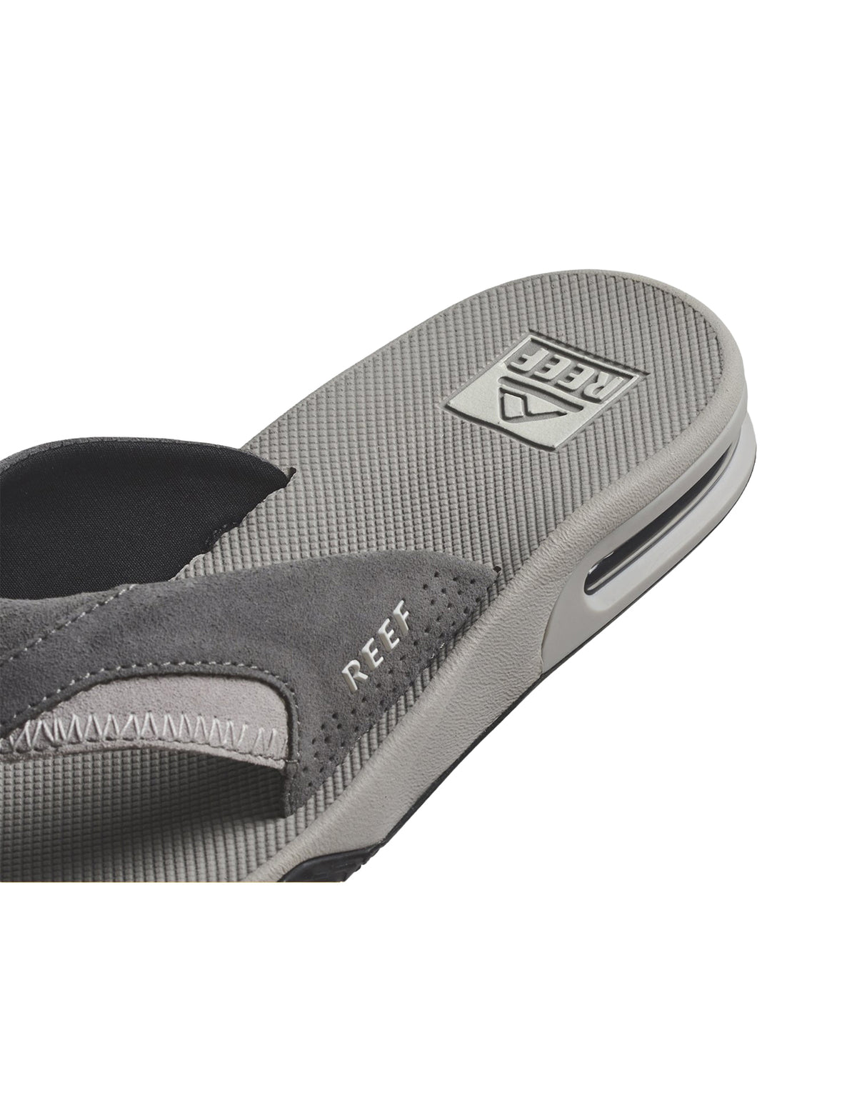 Reef Fanning Sandals in Grey Suede