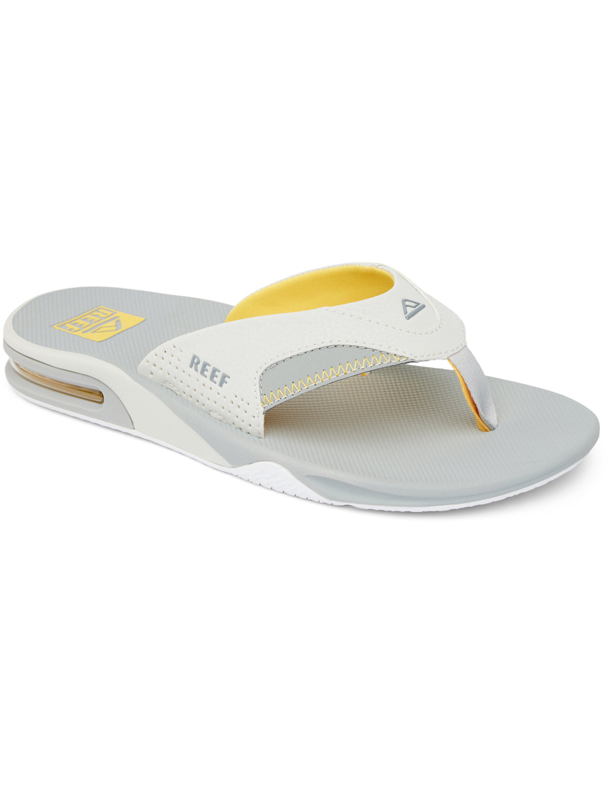 Reef Fanning Sandals in Yellow/Grey/Grey