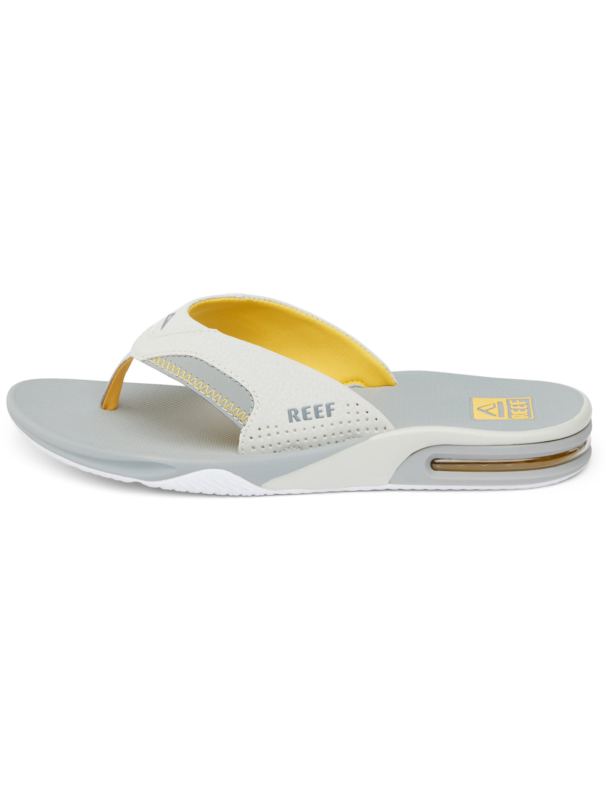 Reef Fanning Sandals in Yellow/Grey/Grey