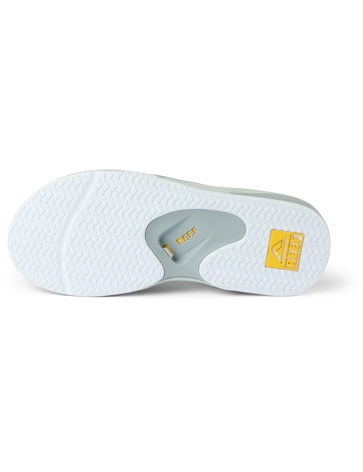 Reef Fanning Sandals in Yellow/Grey/Grey
