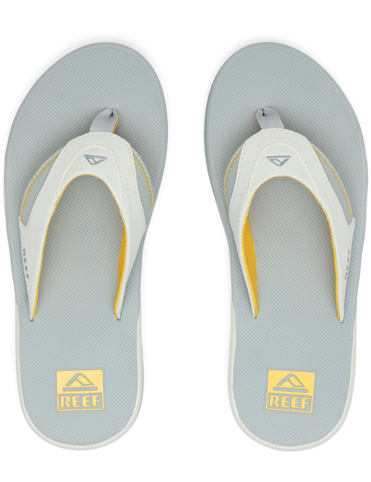 Reef Fanning Sandals in Yellow/Grey/Grey