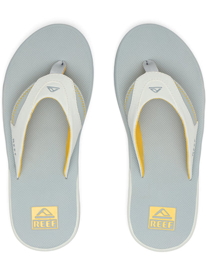 Reef Fanning Sandals in Yellow/Grey/Grey