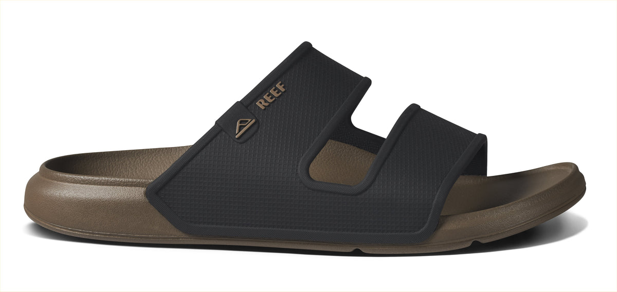 Reef Oasis Double Up Sandals in Fossil/Black