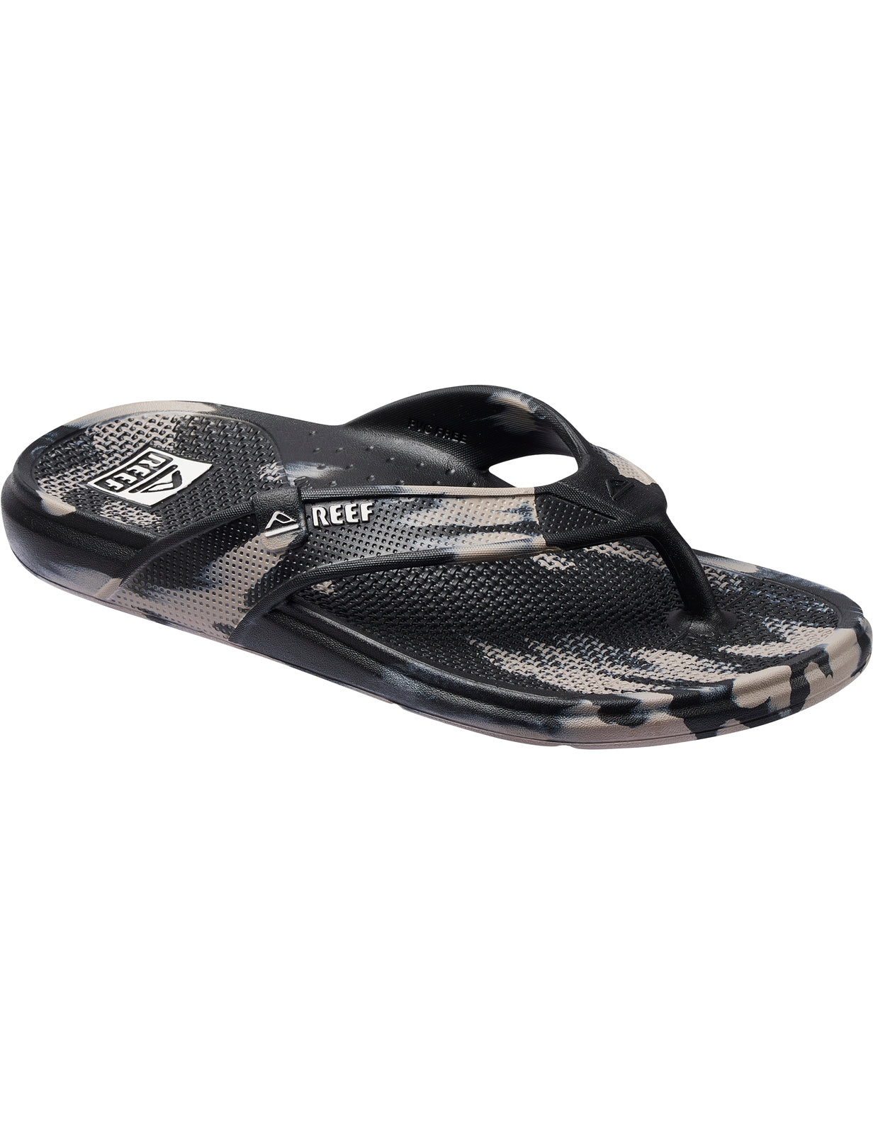 Reef Oasis Sandalen in Schwarz/Taupe-Marmor