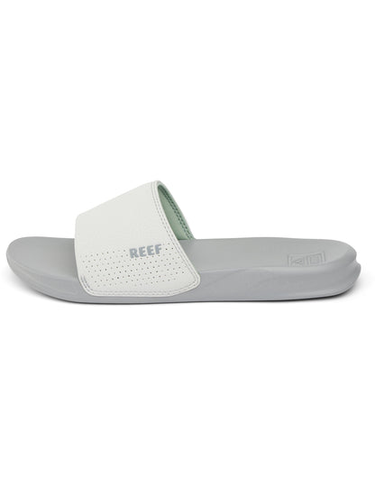 Reef Reef One Slide Sliders in Grey/ Grey Stone