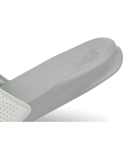 Reef Reef One Slide Sliders in Grey/ Grey Stone