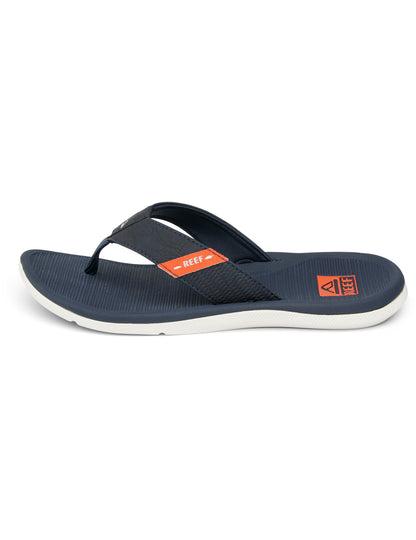 Reef Reef Santa Ana Sandals in Navy/White/Orange