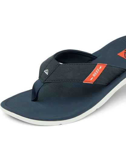 Reef Reef Santa Ana Sandals in Navy/White/Orange