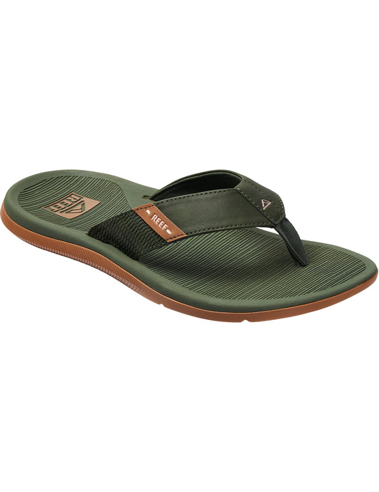 Reef Santa Ana Sandals in Olive/Gum