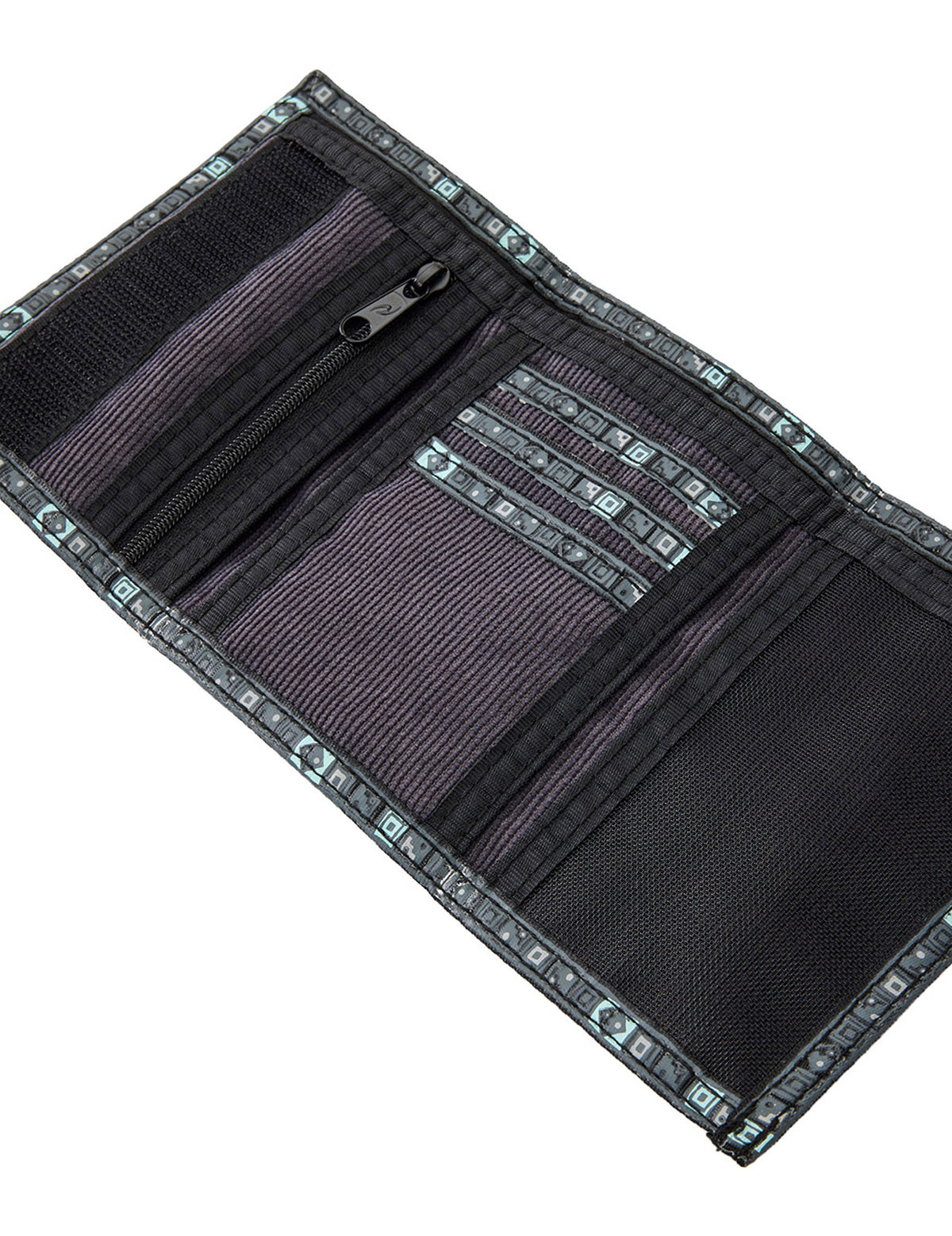 Rip Curl Archive Cord Surf Polyester Wallet in Black/Blue