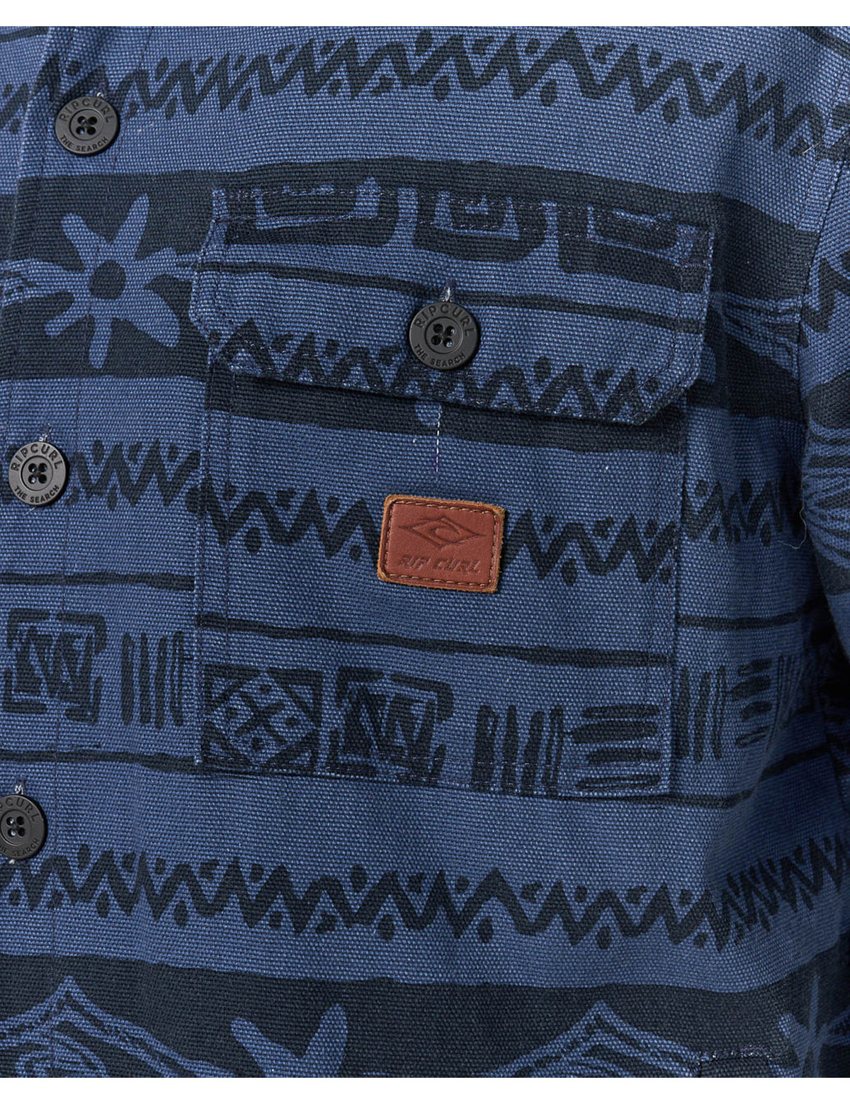 Rip Curl Bells Sherpa Jacket in Light Navy