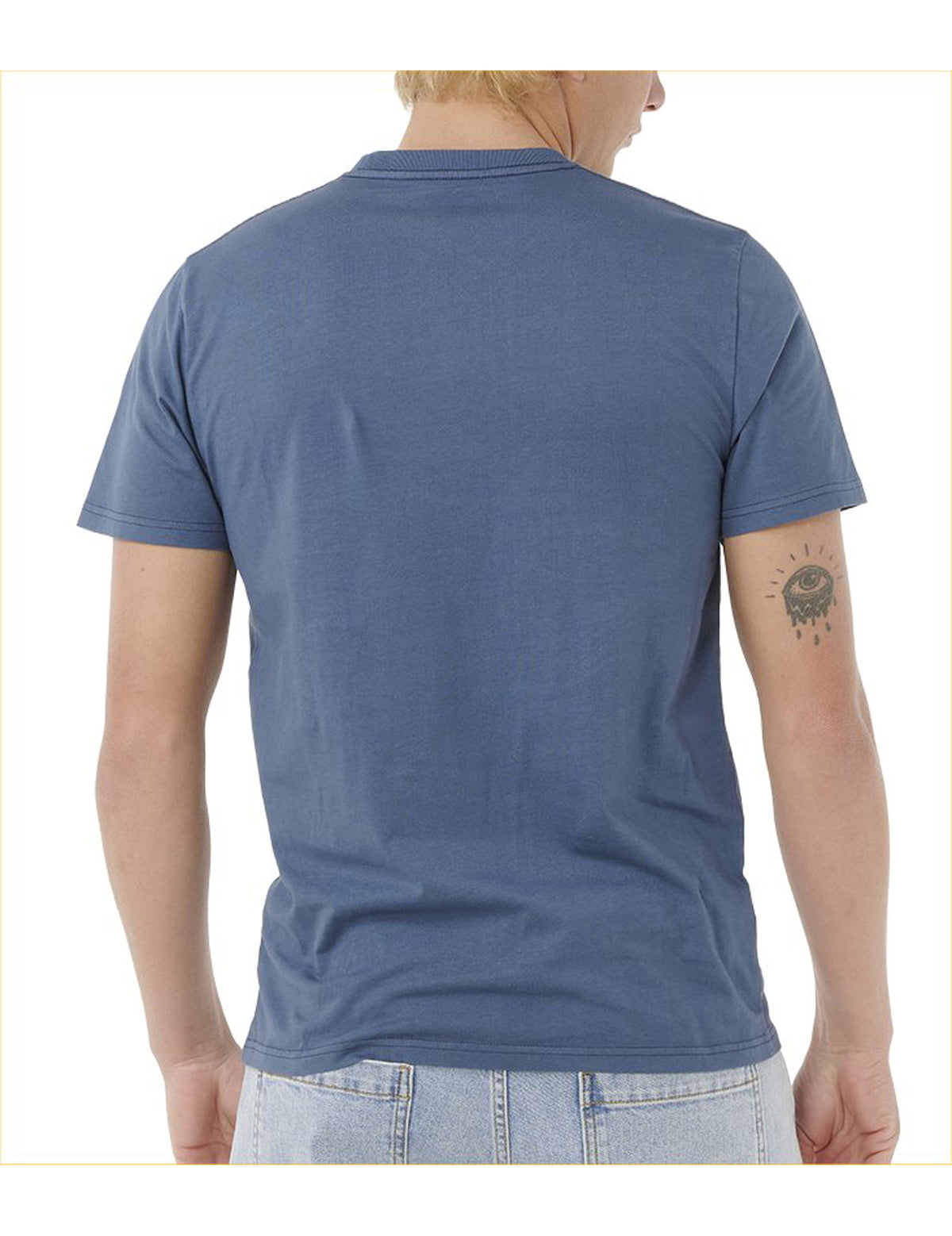 Rip Curl Big Mumma Icon Short Sleeve T-Shirt in Light Navy