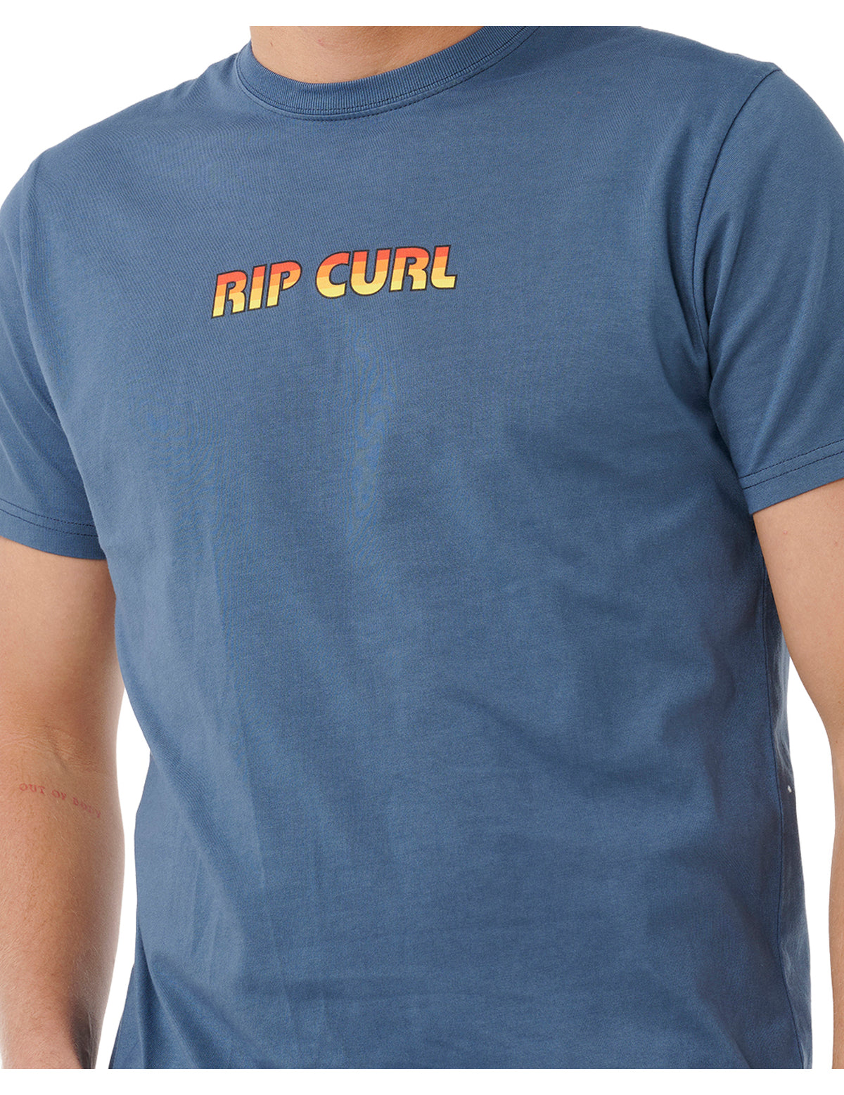 Rip Curl Big Mumma Icon Short Sleeve T-Shirt in Light Navy