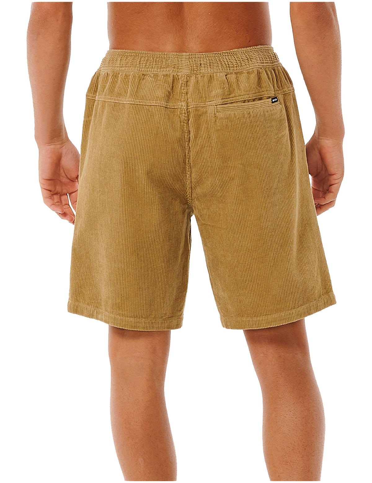 Rip Curl Classic Surf Cord Volley Shorts in Dark Khaki