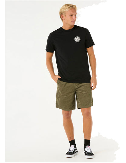 Rip Curl Classic Surf Cord Volley Shorts in Dusty Olive