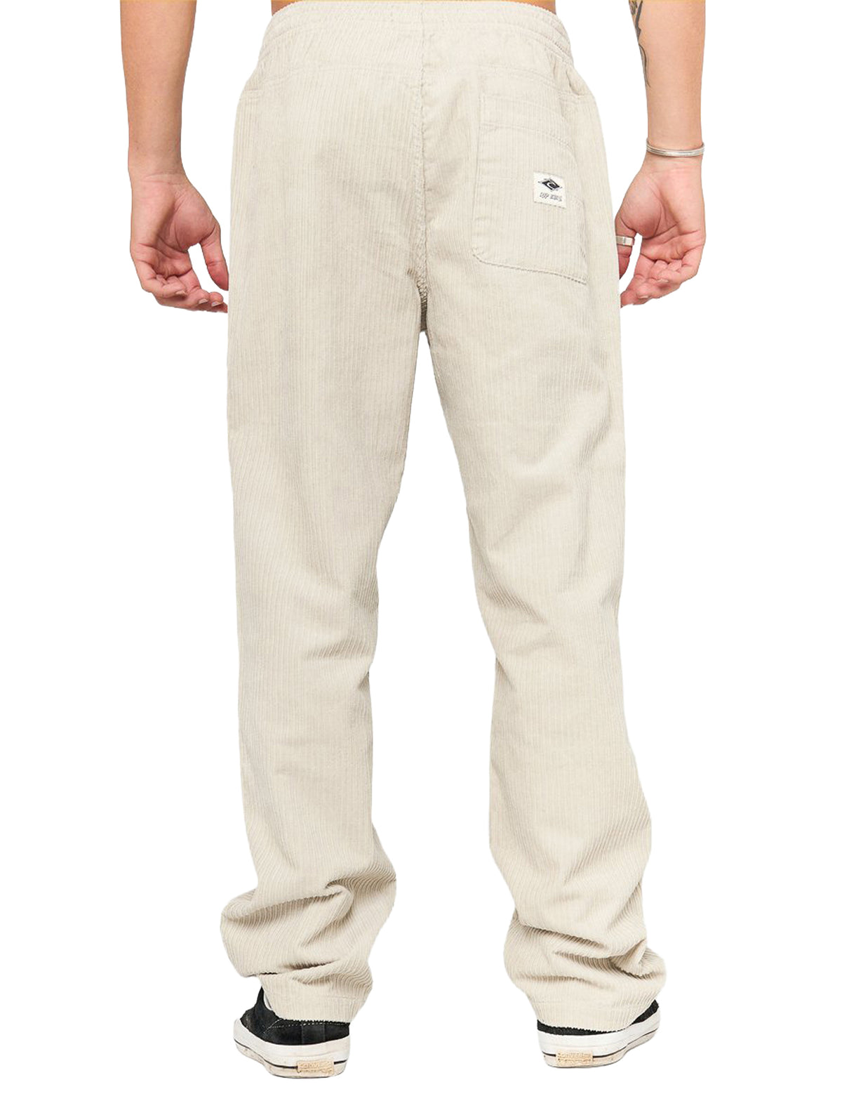 Rip Curl Classic Surf Couble Cord Trousers in Bone