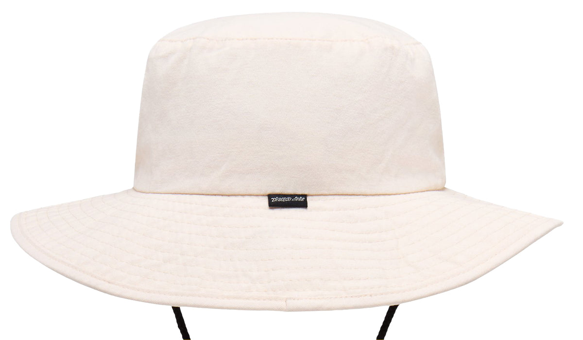 Rip Curl Classic Surf Mid Brim Bucket Hat in Vintage White