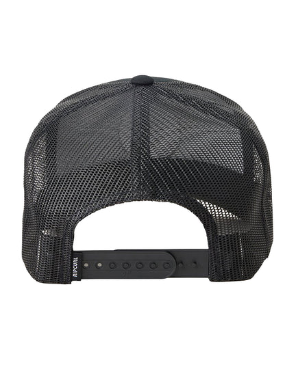 Rip Curl Custom Curve Curved Peak Cap in Black/Purple