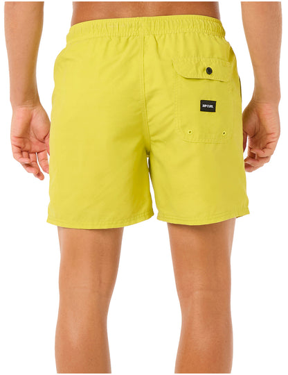 Rip Curl Easy Living Volley Elasticated Boardshorts in Sulphur