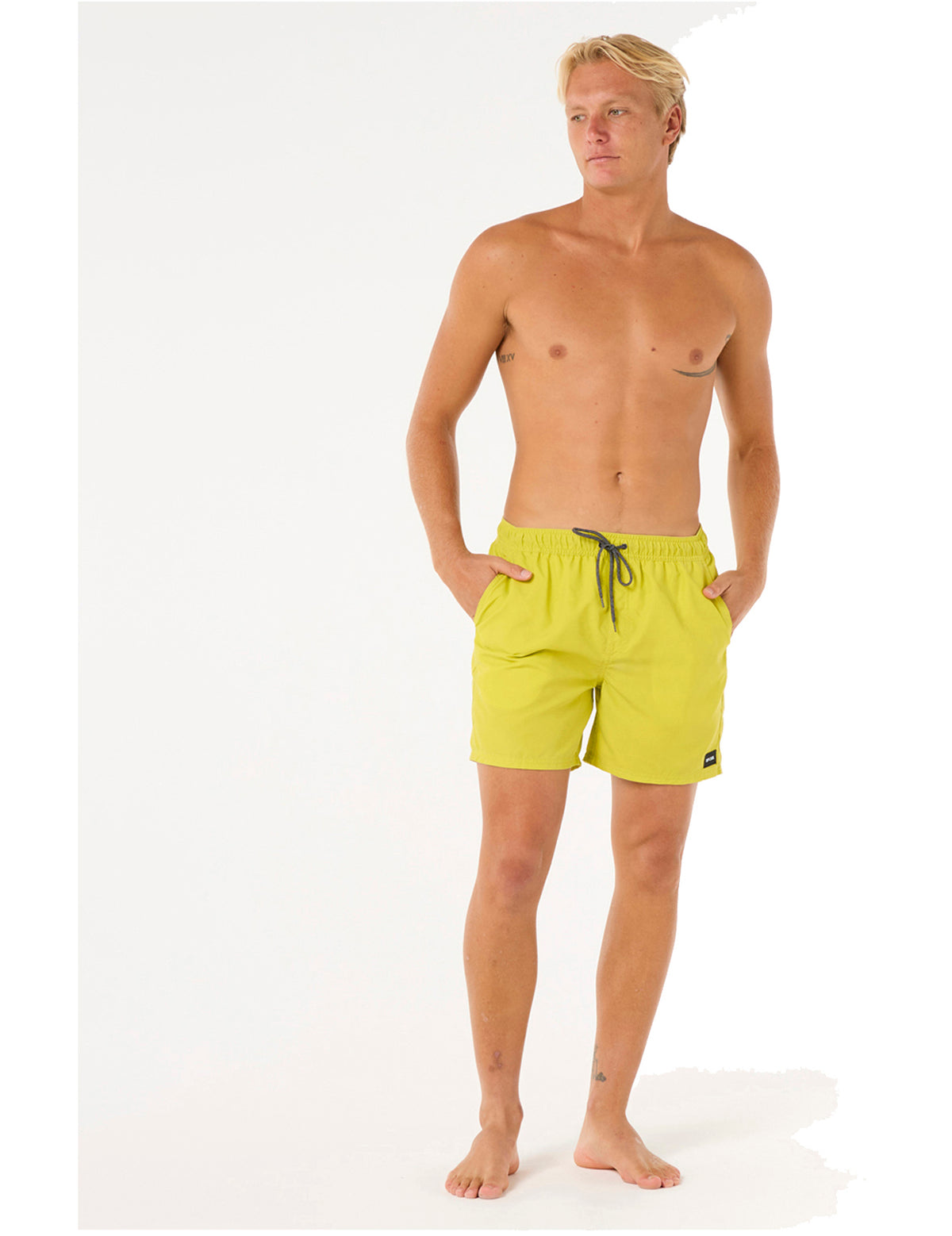 Rip Curl Easy Living Volley Elasticated Boardshorts in Sulphur