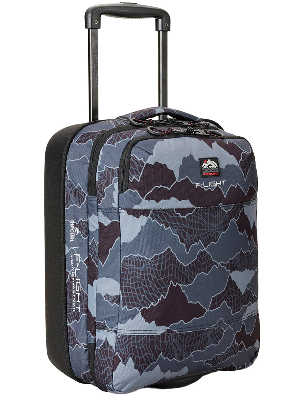 Rip Curl F-Light Cabin 30L Search Camo Hand Luggage in Black/Grey