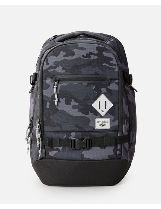 Rip Curl F-Light Posse 35L Camo Backpack in Black/Grey