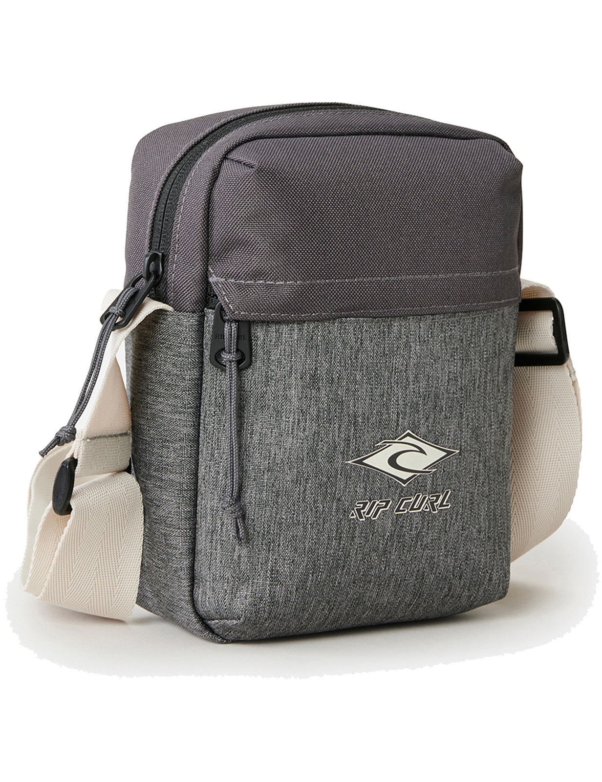 Rip Curl No Idea Pouch Classic Surf Cross Body Bag in Grey Heather
