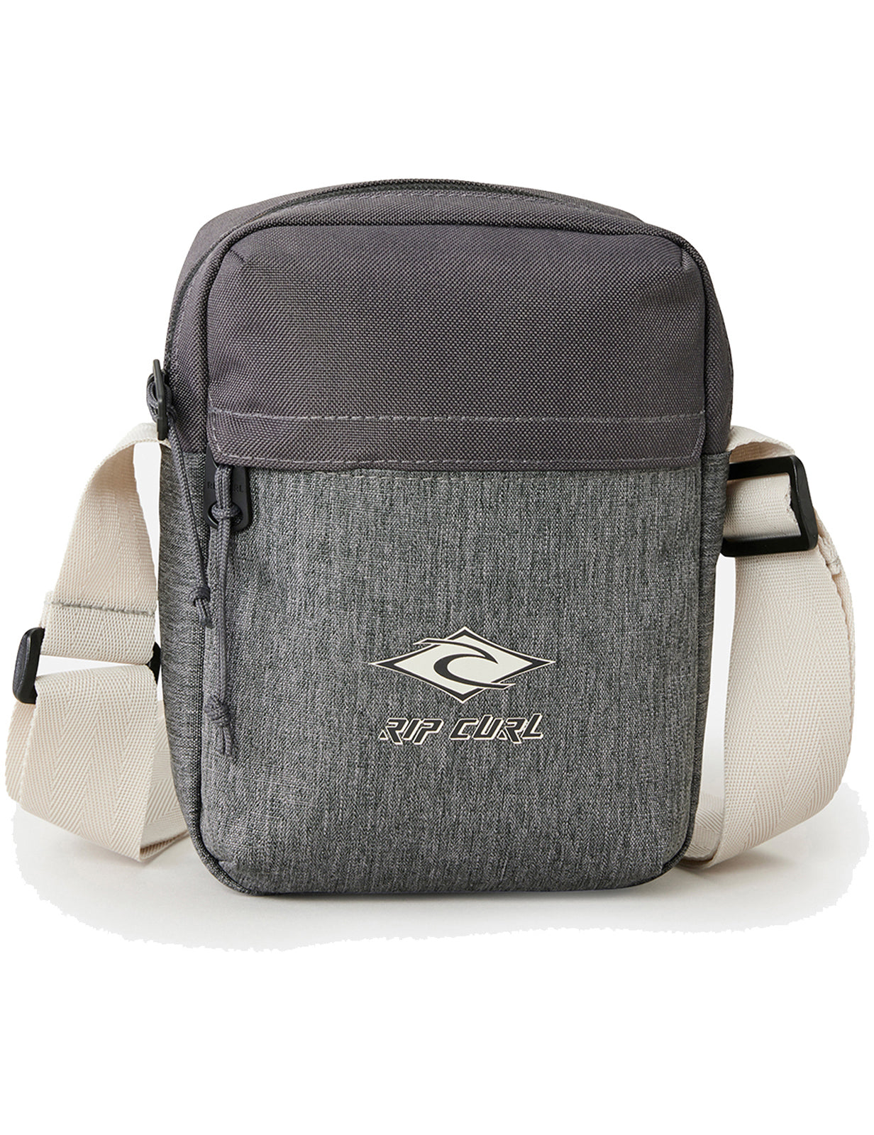 Rip Curl No Idea Pouch Classic Surf Cross Body Bag in Grey Heather