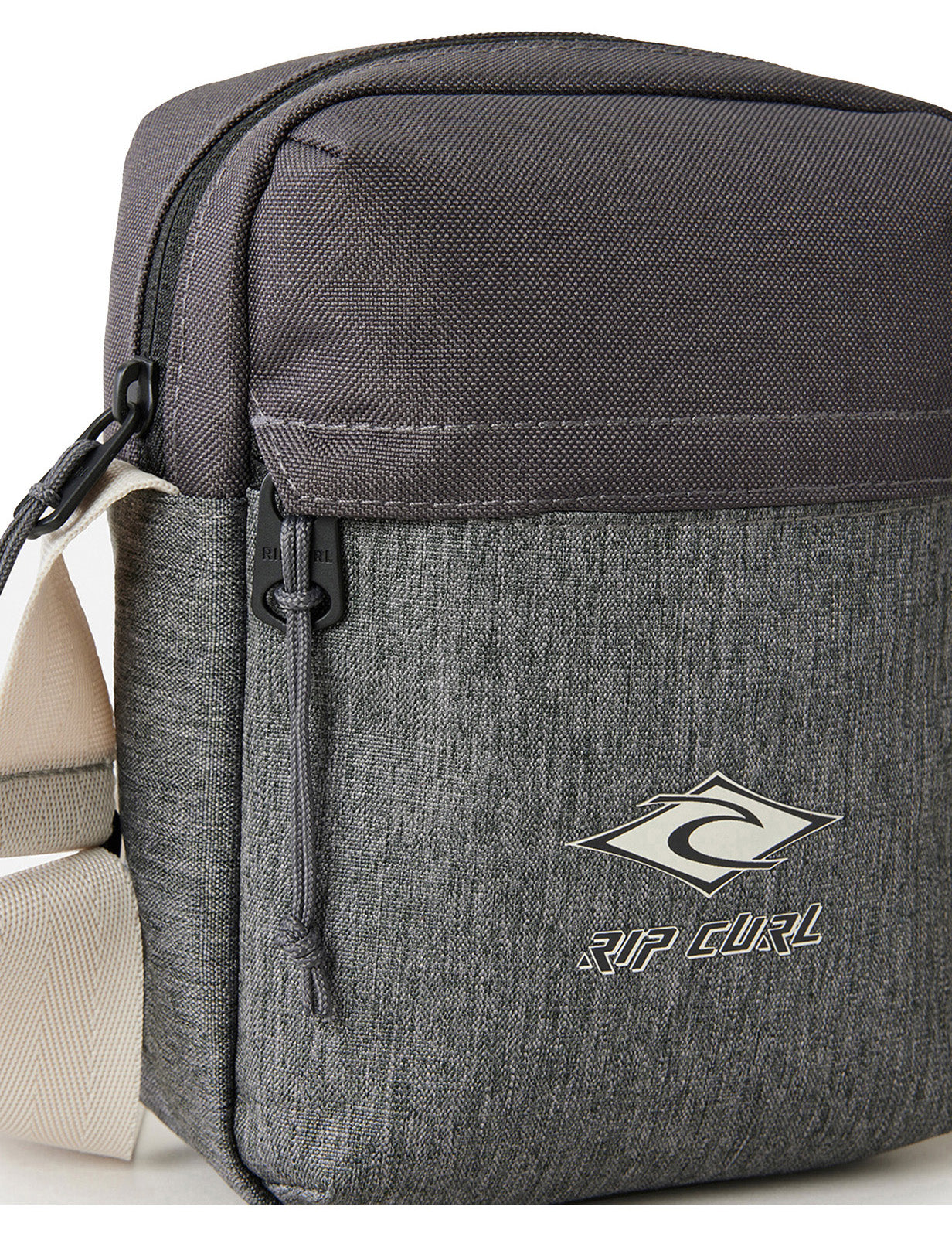 Rip Curl No Idea Pouch Classic Surf Cross Body Bag in Grey Heather